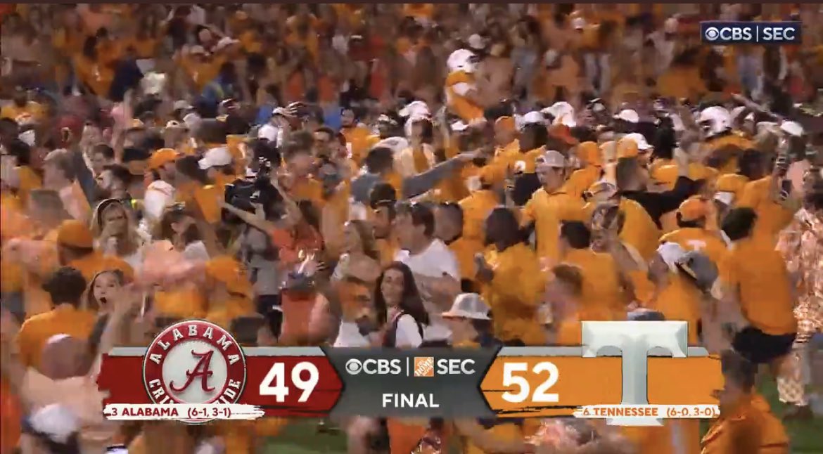 thecheckdown's tweet photo. UNREAL GAME‼️ @Vol_Football https://t.co/qLtvn33bpx