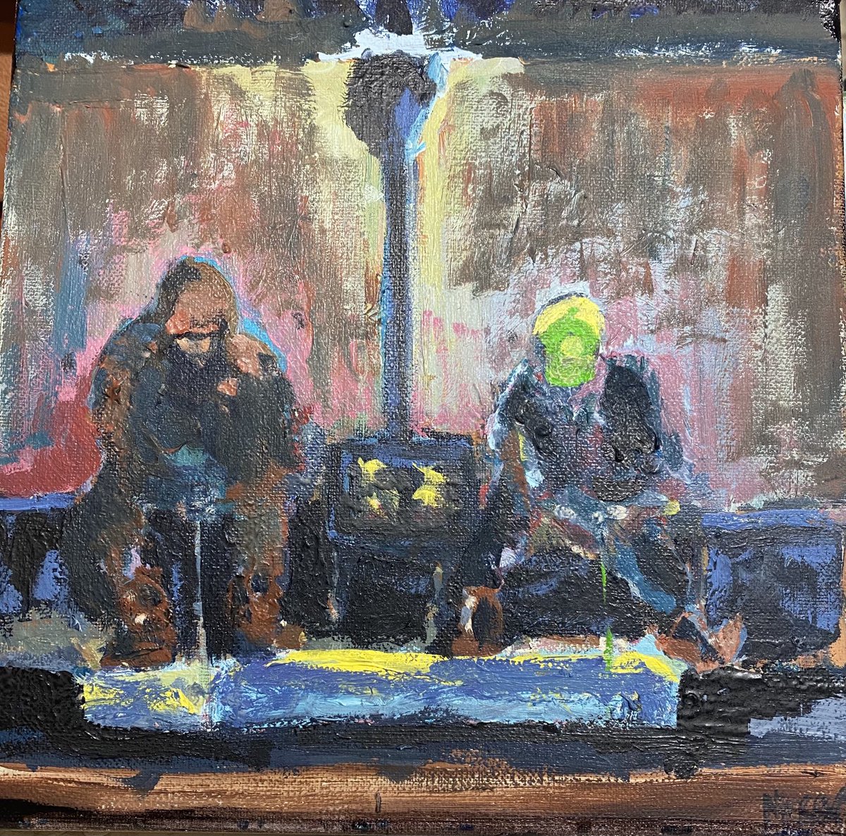 Won’t be long until the smelt run- #maine