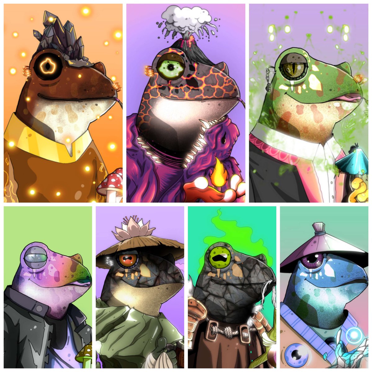nftohhmikey's tweet photo. Just got done ascending my @TheStonedFrogs NFT’s into this new beautiful art work. 

Looking for a team to join during this bear ? Look no further. Games, active community, a team that provides utility such as the lillypad. Too much value! 

#RIBBIT MFERS ! https://t.co/IXYCiGm14C