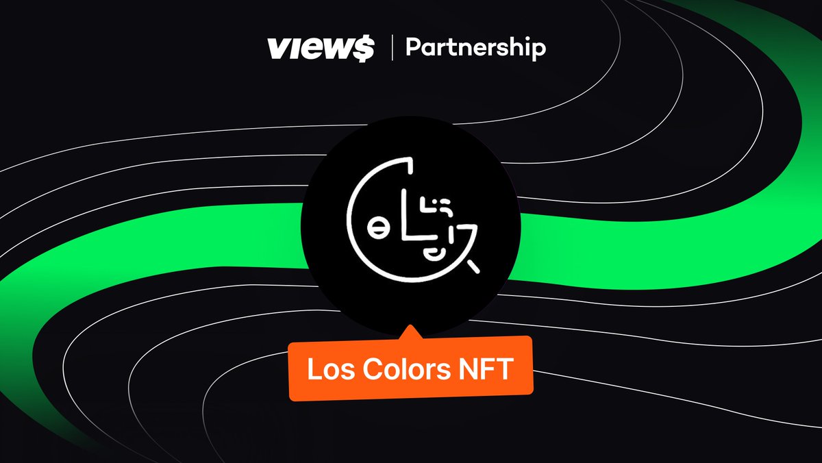 Los Colors NFT 🤝 Views 

Welcome to the Views ecosystem, <a href="/LosColorsNFT/">Los Colors NFT</a>.