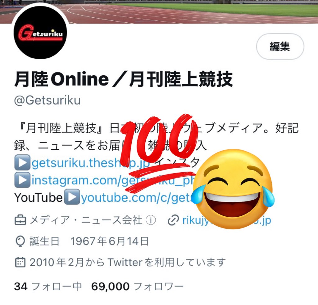 月陸online 月刊陸上競技 Getsuriku Page 14 Twilog