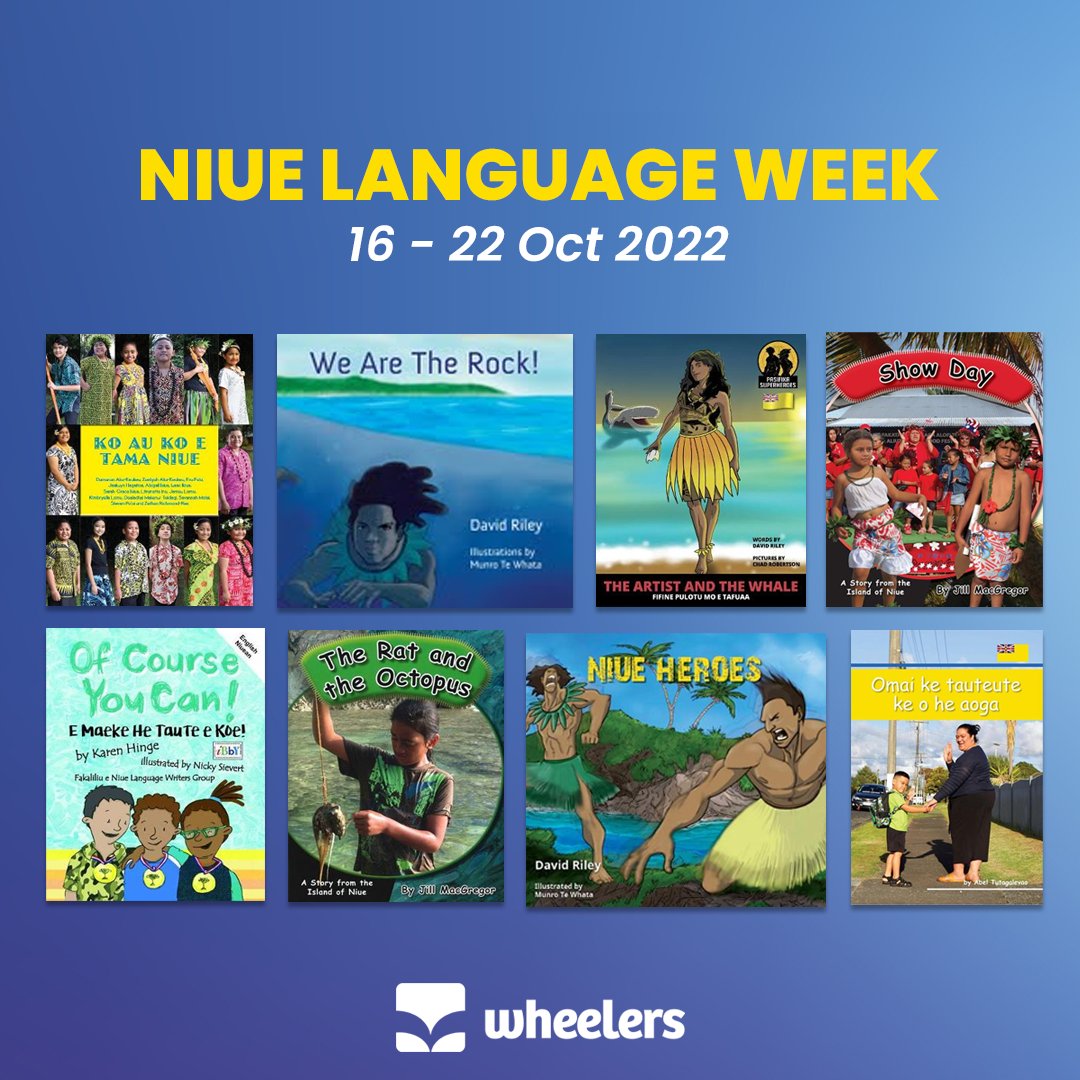 Fakaalofa lahi atu - it’s Faahi tapu he Vagahau Niue (Niue Language Week)! 🇳🇺
To celebrate the language and culture of Niue, we’ve put together a compilation of titles.
NZ Schools can view here: bit.ly/3Tb7dfJ 
NZ Libraries here: bit.ly/3CRKfVI