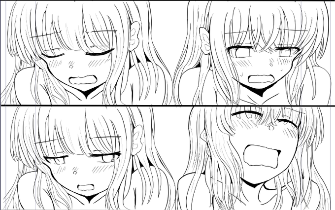 ペン入れ地獄すぎた2コマ 