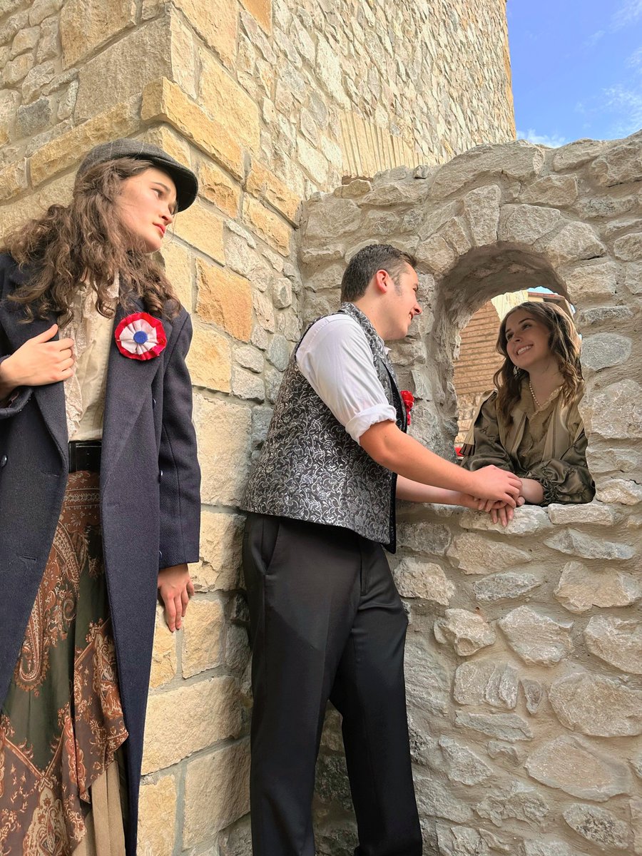 GHSTheatre1574's tweet photo. Cosette &amp; Marius (and Eponine) have hearts full of love for Les Miserables, opening in SEVEN days!!! Get your tickets at the link in our bio!! 
Show dates are: October 21st, 22nd, 24th at 7pm, and October 23rd at 2pm!!
#gcisdfinearts #gcisd #grapevinetexas #grapevinehighschool https://t.co/Z13gEVZlI9