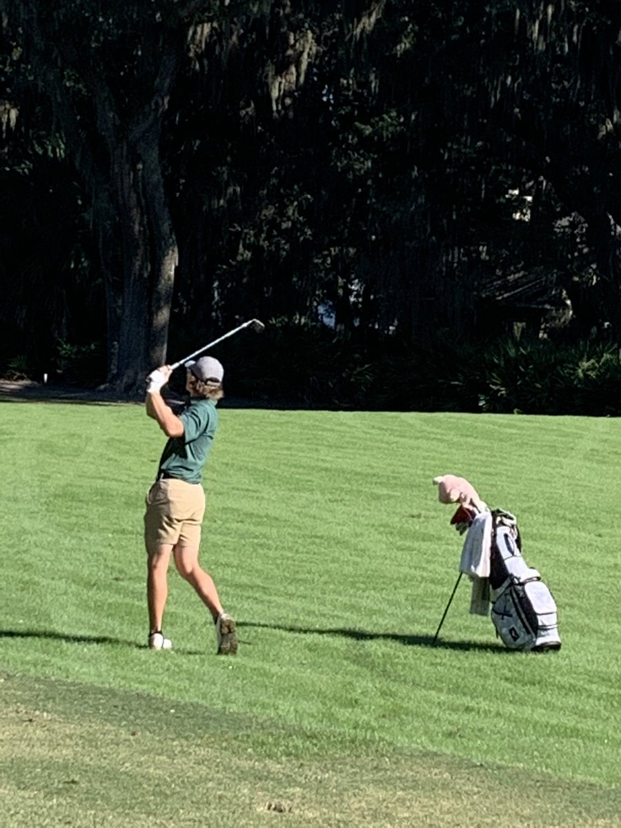 Day 1 of the SJGT Cup is done! Went 2-1 on today’s matches, and it was a long 27 hole day. Loving the match play competition, and I’m excited for singles matches tomorrow #juniorgolf #Classof2023 #HisGloryAlone