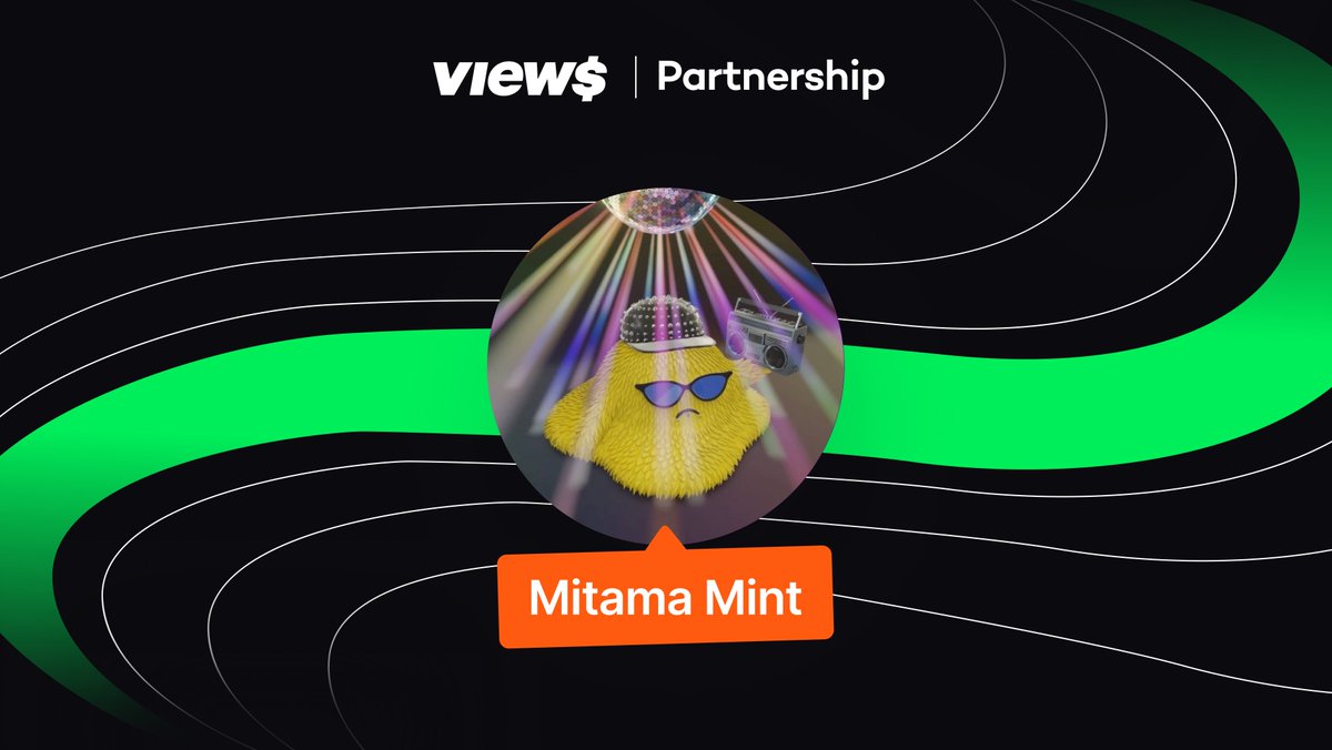 viewslist_xyz's tweet photo. Mitama Mint 🤝 Views 

Welcome to the Views ecosystem, @MintMitama. https://t.co/cTL7KPm3ne