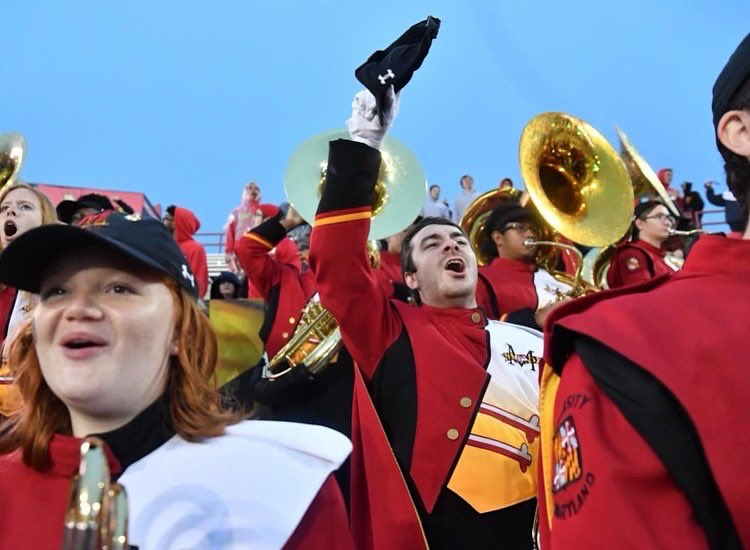 Congrats to <a href="/terpsfootball/">Maryland Football</a> on their win! Can’t wait to see us next weekend? Watch our halftime shows on our YouTube channel! Link in bio.