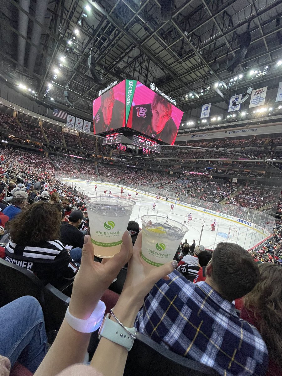 Lisarobx's tweet photo. Me and my boyfriend saw that pigeon Biz playing hockey in the UK when he played for Cardiff, now we’re in NJ drinking Pink Whitney… Bring PW to the UK!!! https://t.co/tYlg9HSDyh