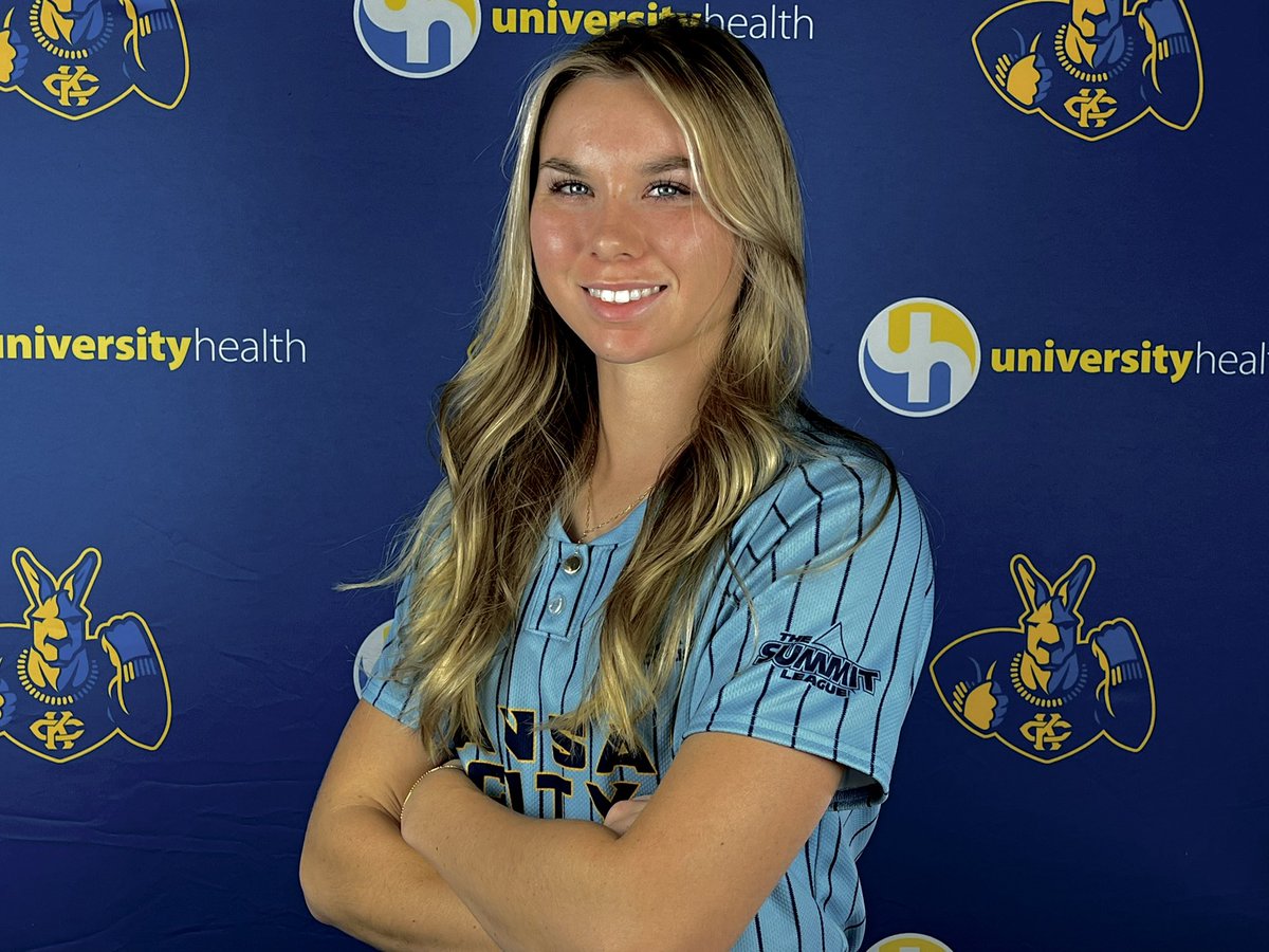 I am excited to announce that I have decided to commit to the University of Missouri Kansas City to continue my athletic and academic career. I would like to thank my family, friends, and coaches. I am so excited for this next chapter, ROO UP! 🦘💙💛<a href="/Aces_SoftballKC/">Aces Softball</a> <a href="/kcroossb/">Kansas City Softball</a>