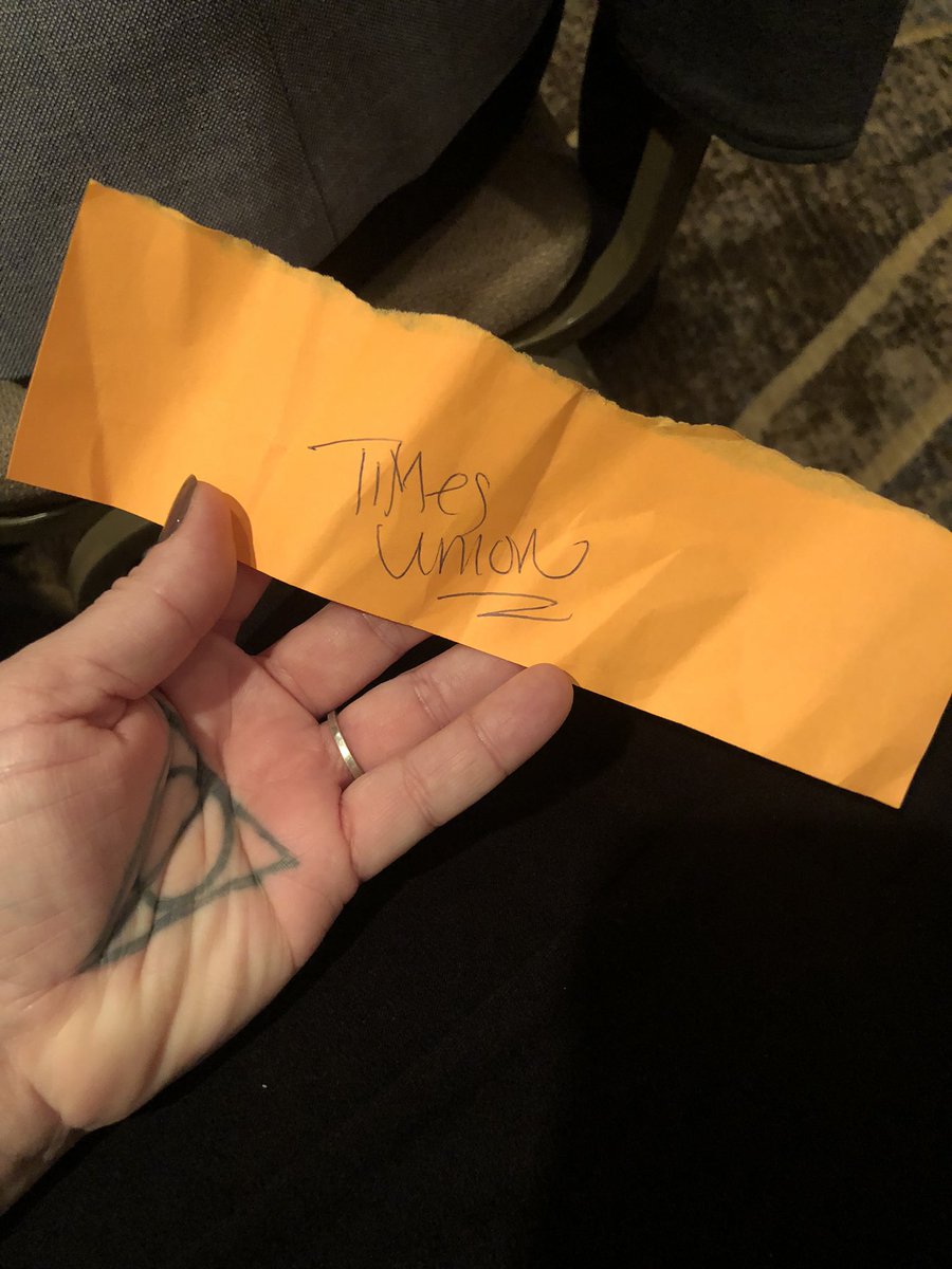 Congrats to the @TimesUnion digital team for winning best digital presence in our circ division in <a href="/JournalistsNY/">Journalists Association of New York</a> awards. Here’s our award  … <a href="/ericasmith/">Erica Smith</a> <a href="/SneakersOToole/">Kevin O'Toole</a>