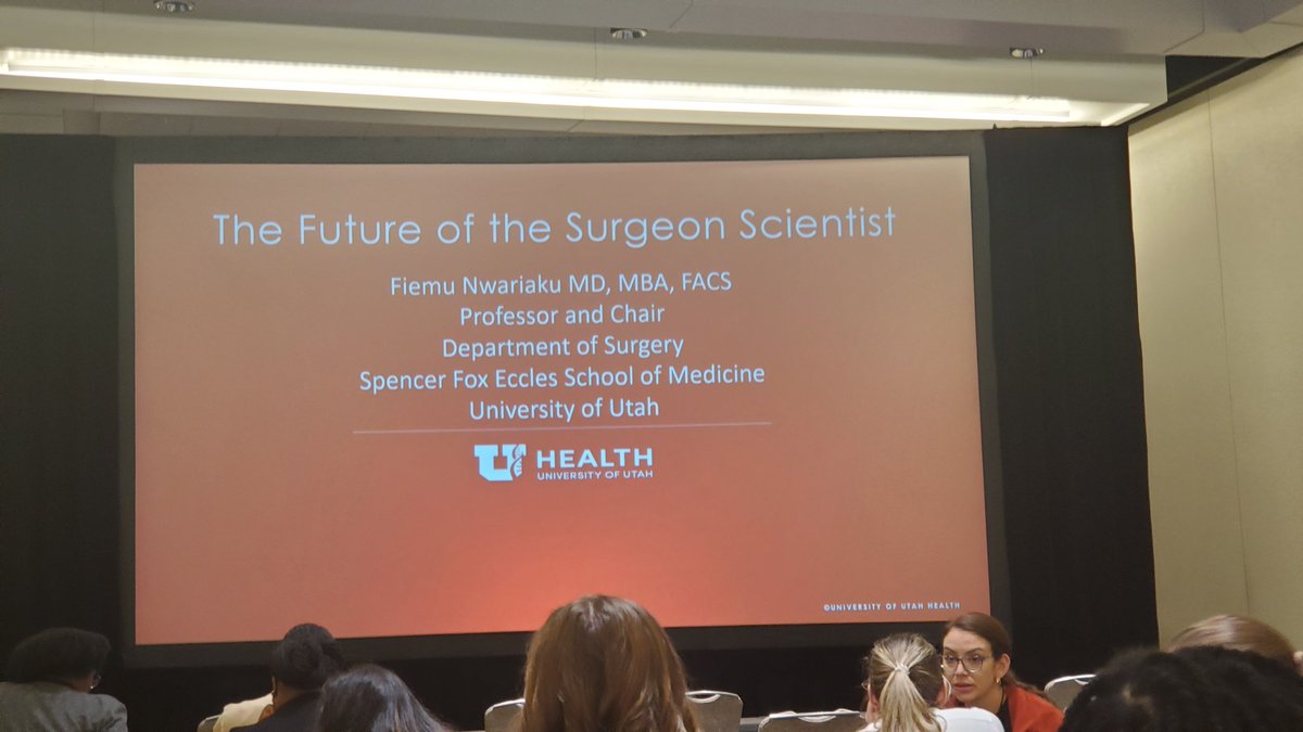 Thank you Dr @FiemuNwariaku for an inspirational keynote on 'The Future of the Surgeon-Scientist'. Always an amazing learning opportunity at the @AcademicSurgery #Fall Courses. @UnivSurg @SurgeryUTHSC @UofUSurgery @UofUHealth #ACSCC22