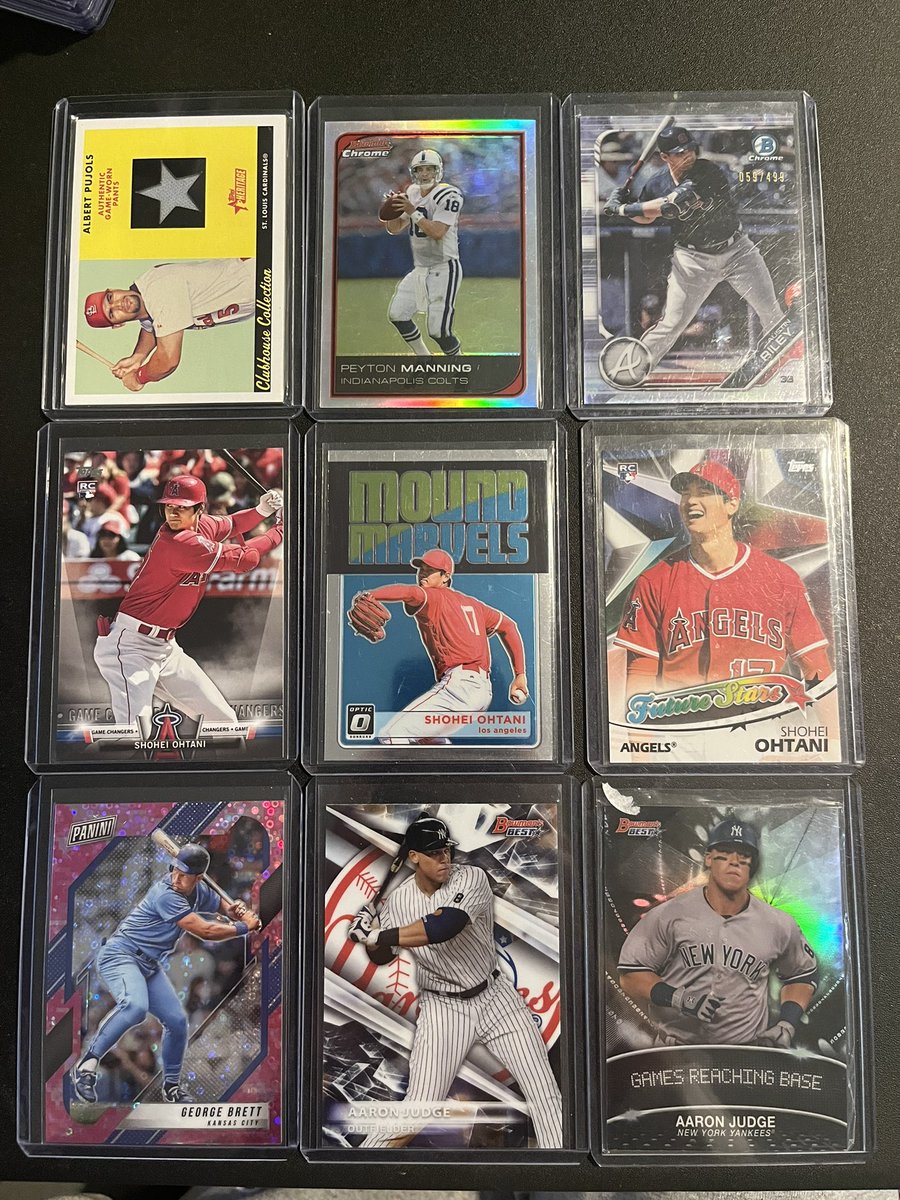 Metsfan22_cards on Twitter "8 each Riley /499 Brett /50 Manning