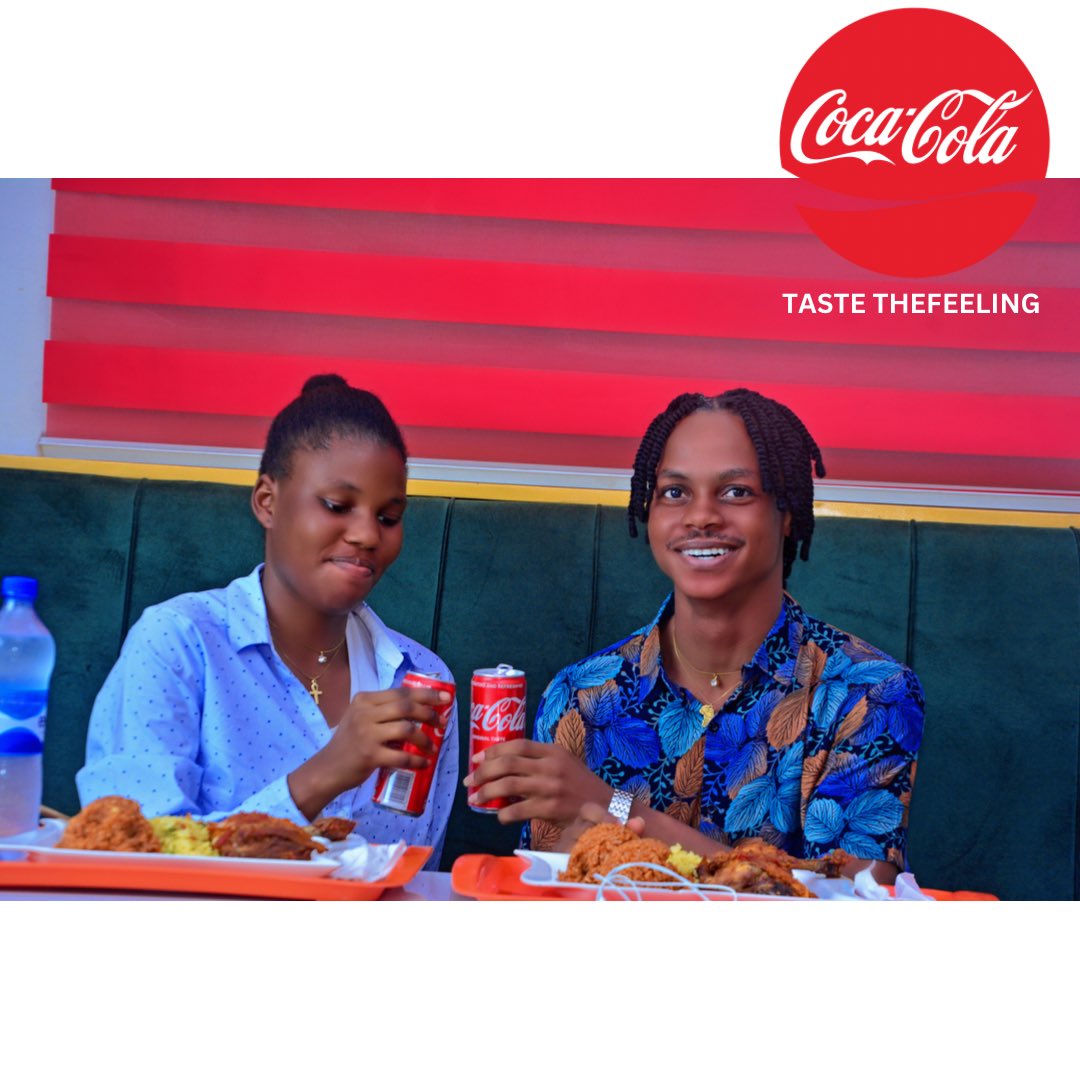 Ejirogiftpraise's tweet photo. Coca-Cola isn’t restricted to location,gender or sex. It’s not just a drink,it’s a brand that encourages the young upcoming public figure like me. Thanks for the offer brand✅❤️. What can you not eat without a bottle of Coca-Cola?
#cocacola #teamejirogift https://t.co/bHSa0zV6pB