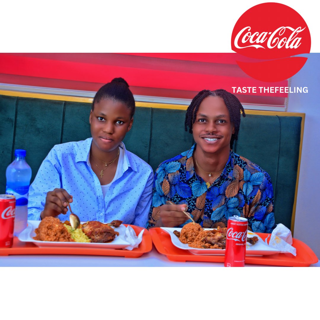 Ejirogiftpraise's tweet photo. Coca-Cola isn’t restricted to location,gender or sex. It’s not just a drink,it’s a brand that encourages the young upcoming public figure like me. Thanks for the offer brand✅❤️. What can you not eat without a bottle of Coca-Cola?
#cocacola #teamejirogift https://t.co/bHSa0zV6pB