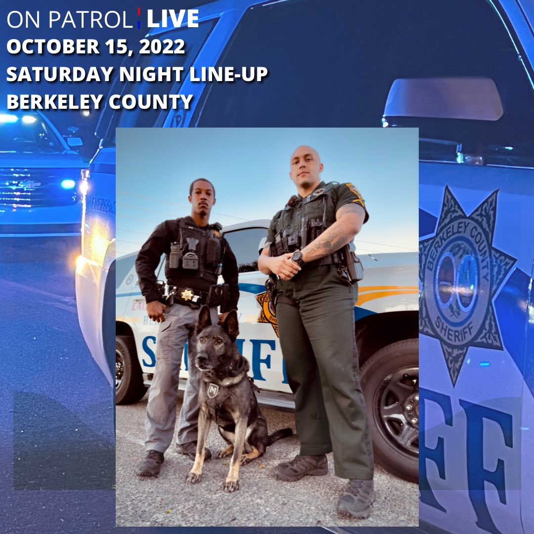 Someone say round two?! 🤩 Who’s ready for a new episode of On Patrol: Live?

This evening you’ll be riding with Corporal Nelson, K9 Kai and Deputy Blackmon. If you’re as excited as we are, tag your watch buddy below. 📺 💙

#BerkDoesWerk 
#OPLIVE
#OPNation
#K9LeadsTheWay