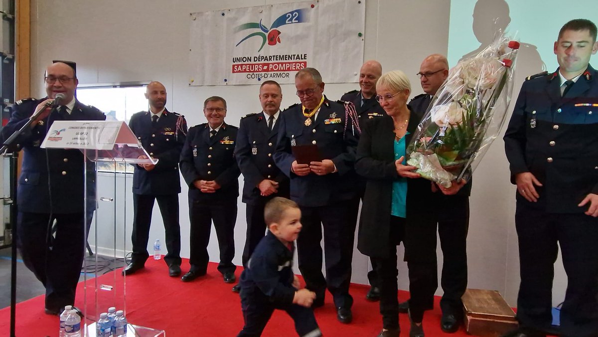 87 ème congrès de l'Union Départementale

Cette journée qui a rendu hommage au Capitaine Jean-Yves POENCES qui quittait ce soir la présidence de UDSP22 après 10 ans

Merci aux Sapeurs Pompiers de Lanvollon et à la municipalité pour cette formidable organisation