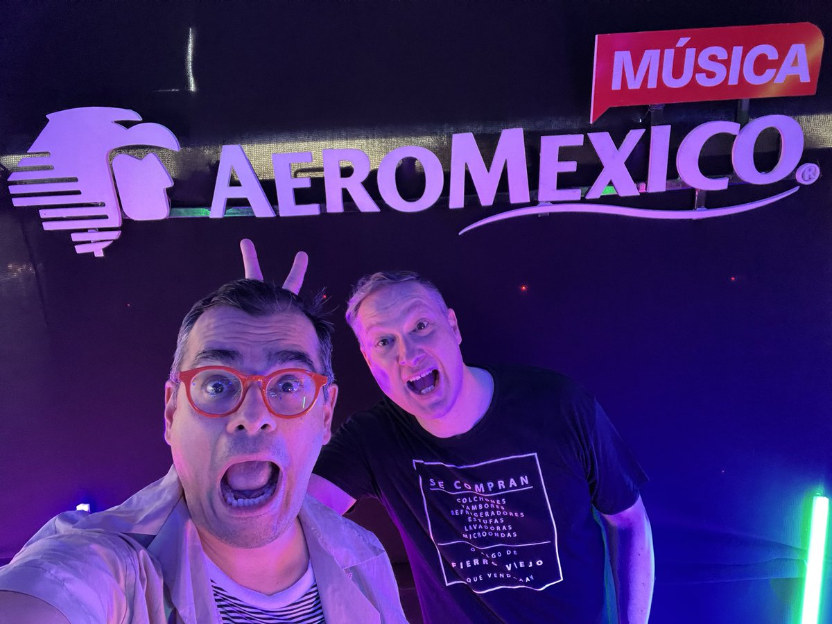 Imaginándonos a donde iremos con <a href="/aeromexico/">Aeroméxico</a> ✈️ 🎶 🇲🇽 #AeromexicoMusica