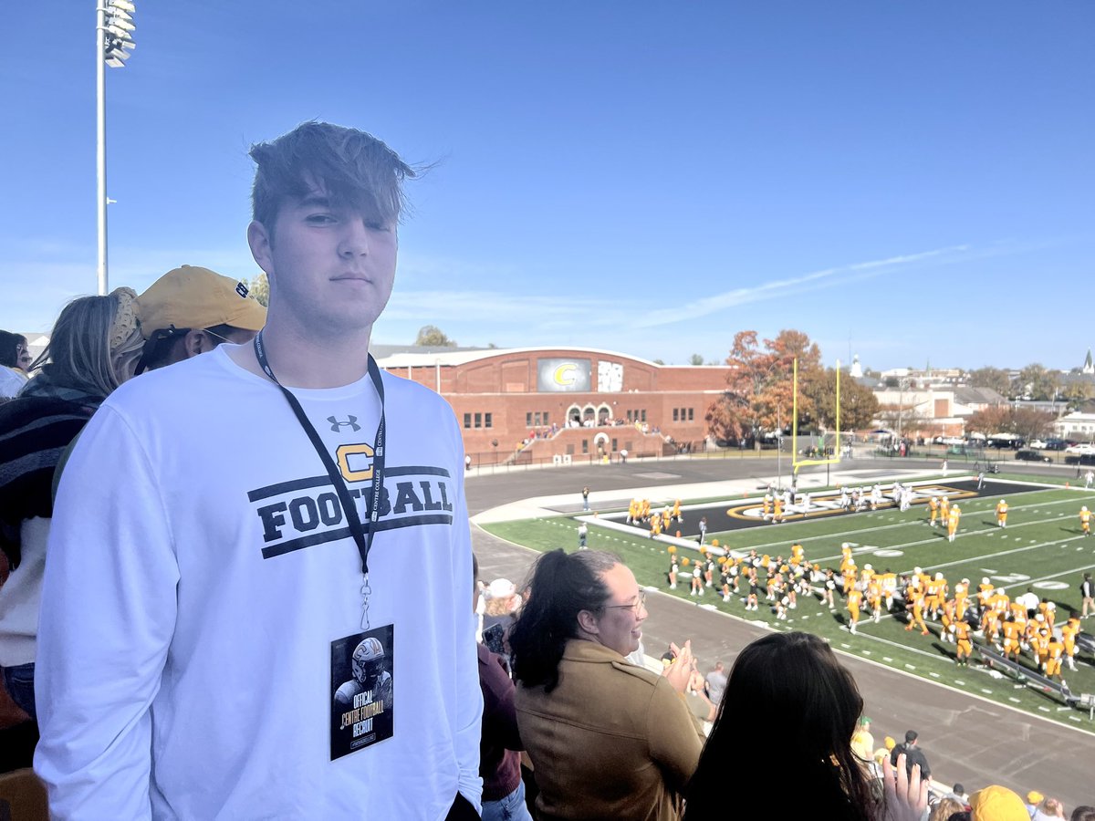 Cade Rouse (@caderouse2005) on Twitter photo Had a great time <a href="/CentreFootball/">Centre College Football</a> today! <a href="/CoachAndyFrye/">Andy Frye</a> <a href="/lachendro1/">Coach Lachendro</a> <a href="/corner_jackets/">CornerJacketsFootball</a> Had a great time <a href="/CentreFootball/">Centre College Football</a> today! <a href="/CoachAndyFrye/">Andy Frye</a> <a href="/lachendro1/">Coach Lachendro</a> <a href="/corner_jackets/">CornerJacketsFootball</a>