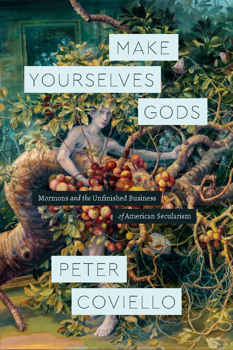 CarrieLynnLand's tweet image. Had the pleasure of interviewing @pcoviell about his book &quot;MAKE YOURSELVES GODS: Mormons and the Unfinished Business of American Secularism&quot; (@UChicagoPress) on the @NewBooksNetwork about the view of secularism as a Christian Enlightenment project. buff.ly/3ELKtyT