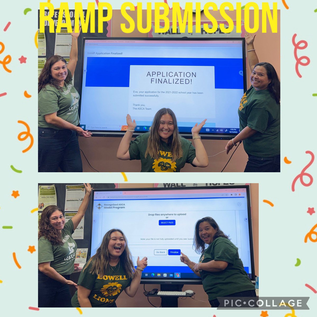 ecavendano's tweet photo. Lowell School Counselors &amp; Principal submitted our @ASCAtweets RAMP Application! We are beyond proud the implementation our our counseling program! @MyCASC @SantaAnaUSD @SAUSDCCR @DrRebeccaPianta https://t.co/eZXqB4AHD9