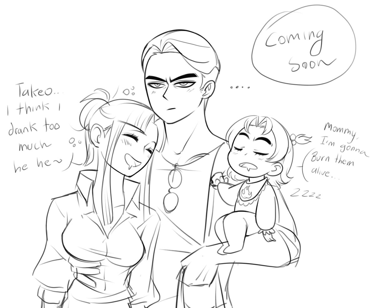 Acker on X: New post coming soon ❤️“my lovely husband~” (first time  drawing the whole genderbend family!😍) t.coZXaX83xQuI  X