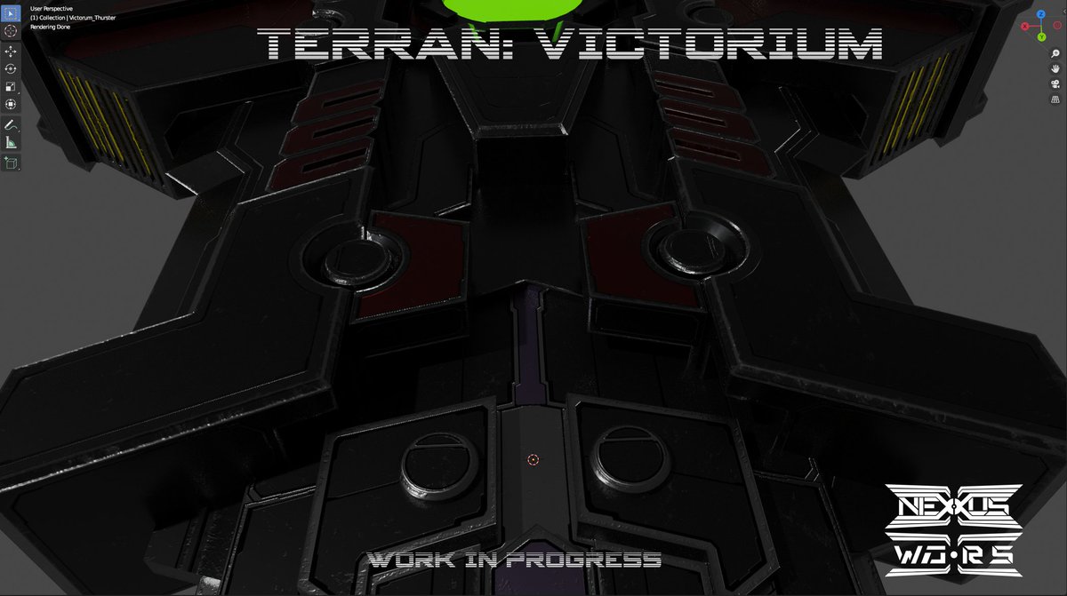 NexusWars_'s tweet photo. While we continue our web development here are some of our model texture directions for #Terran Faction.

Each faction will have 24 different starships, and each ship component  can be interchanged, acting like traditional Equipment for #ARPG

#spaceship #starship #P2Experience https://t.co/S7ycpeuo3L