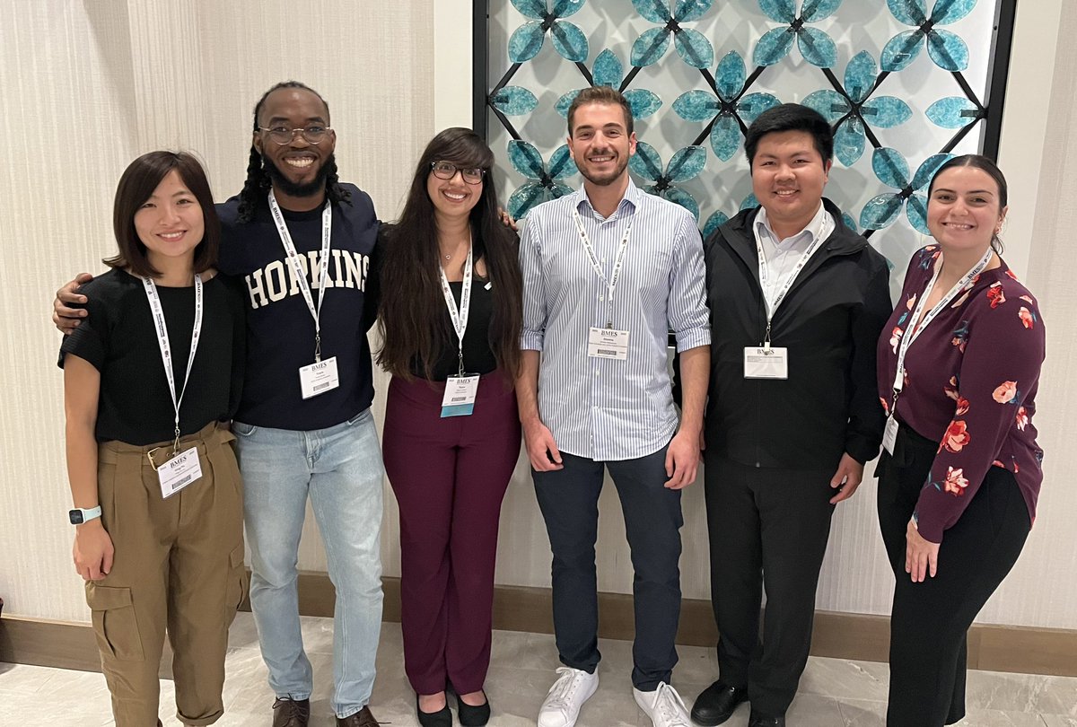 GerechtLab's tweet photo. We had such a great time as a lab at #BMES2022 and learned a lot!! Until next time @BMESociety https://t.co/z5pqg5ZgPi