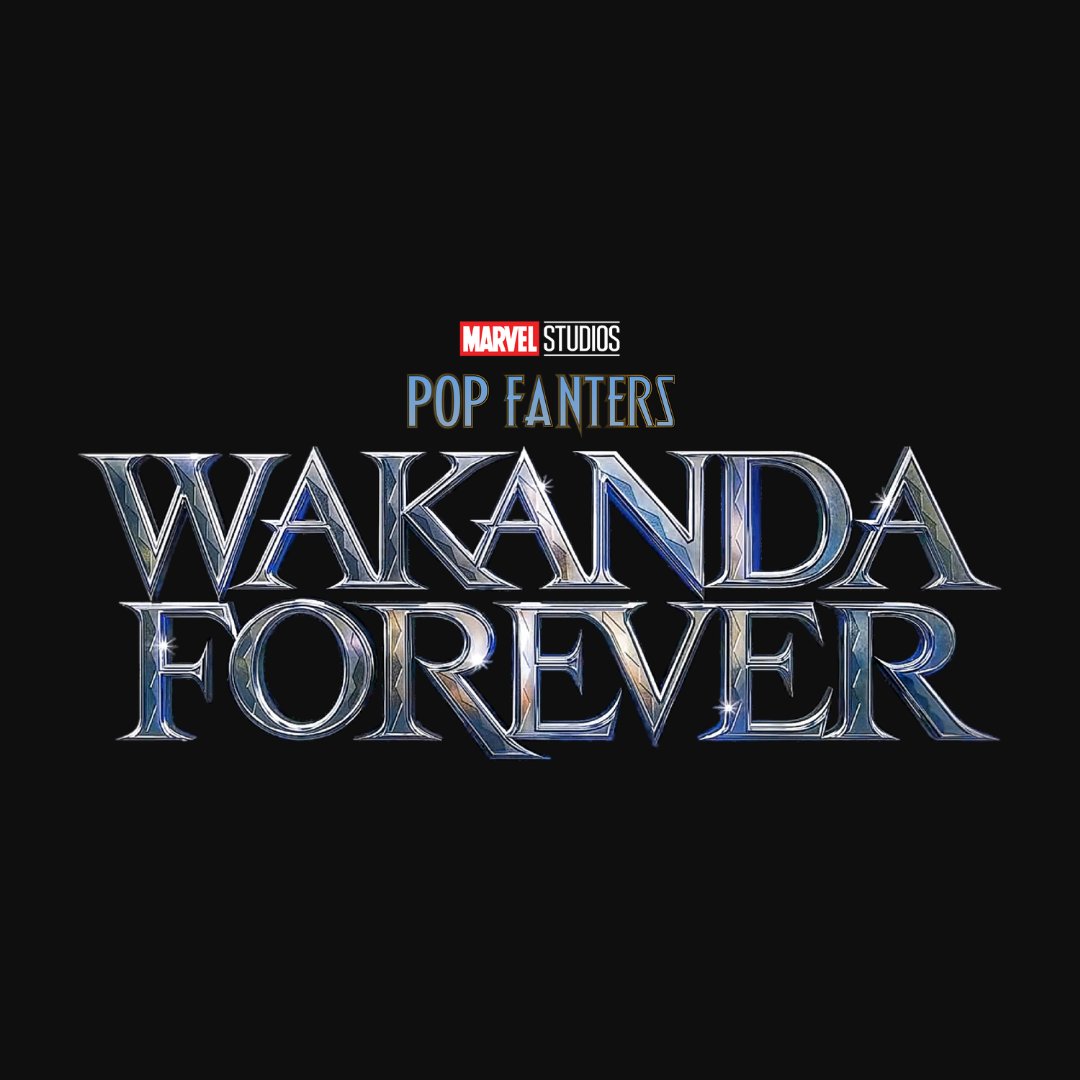 PopFanters's tweet photo. Nuevo logo de #PopFanters al estilo #BlackPanther #WakandaForever #BlackPantherWakandaForever https://t.co/5kmBNgNPdY