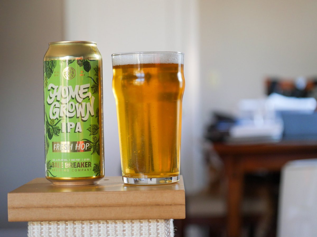 latest in their Homegrown series, <a href="/balebreaker/">Bale Breaker Brewing</a>'s Fresh Hop has notes of orange citrus, fresh cut grass, wilderness flowers, dank bitterness, and a bit of berry. If you find this one the shelf, grab some!