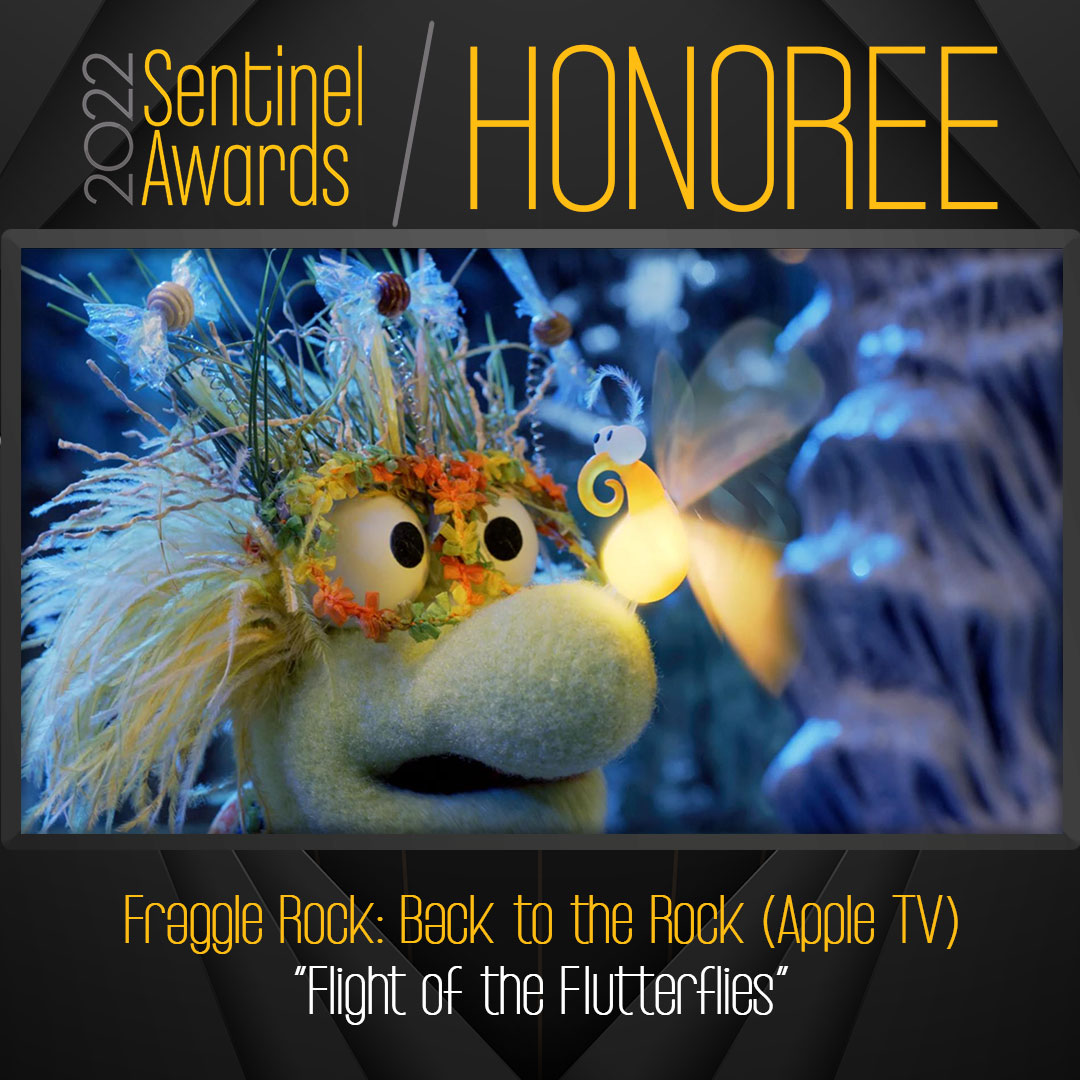 Fraggle Rock: Back to the Rock has been named a recipient of the 2022 Sentinel Award, which honors outstanding TV entertainment that makes a difference. 12 shows were recognized for tackling powerful &amp; timely topics. Congrats to the whole team down at Fraggle Rock!  @AppleTVPlus