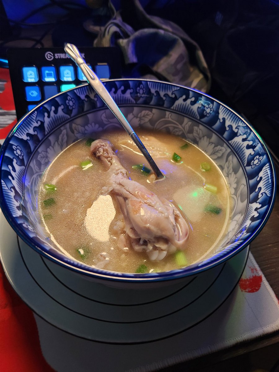 KrazyAceTV's tweet photo. Feeling under the weather so wifey made some #arrozcaldo #pinoyfood #comfortfood #filiricanlove https://t.co/D9yAUOLmXB