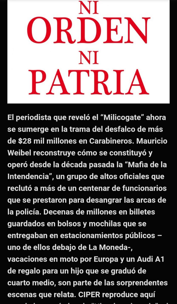 yuyufernan's tweet photo. @aluksicc Es idea mia o la Extrema Derecha está coordinada para hacer persecución? En que momento recucitó la DINA? Hablar de respetar la Democracia cuando legitimaron la Dictadura Cívico Militar me parece impúdico. También pedirá que apoyen estos hechos realizado por Carabineros? https://t.co/gCiO6vh4zM