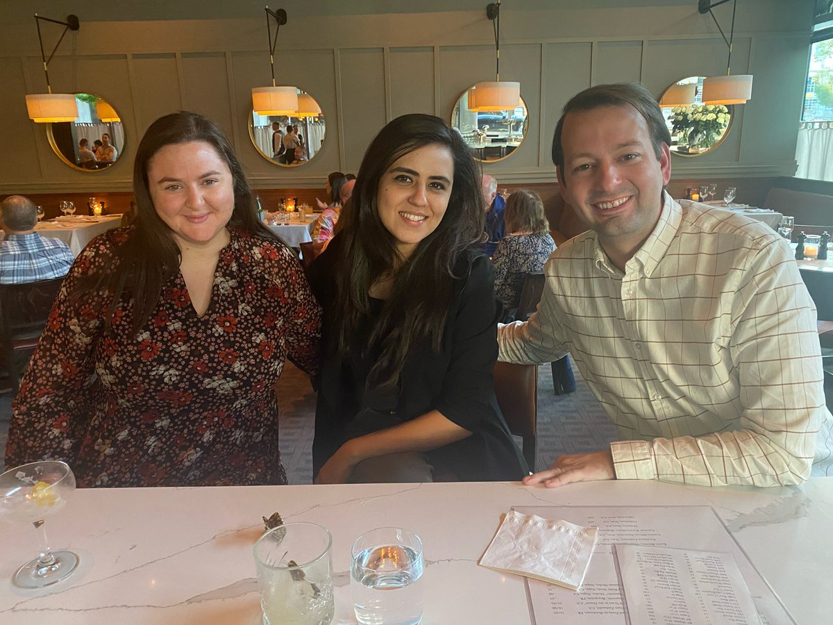 Learning at #CHEST2022 #FellowsCourse is fun and all, but the best part of is catching up with old <a href="/IUIntMed/">Indiana University Internal Medicine</a> friends. Great to see you and catch up, <a href="/ZahraZia6/">Zahra Zia</a>!!

#CHESTTrainees
