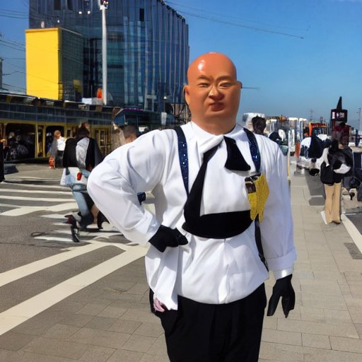 世間がAIと絵師の対立を憂う中、頭に餡が詰まったヒーローのキャラ名入れて遊んでいる 