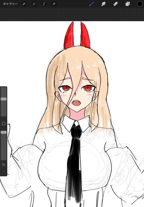 ちゃちゃーっと塗ってみる
なんかいい線画描けなくてモヤってたんで楽しい 