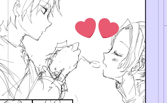 あーん ほんとにイチャイチャしてるだけ😇