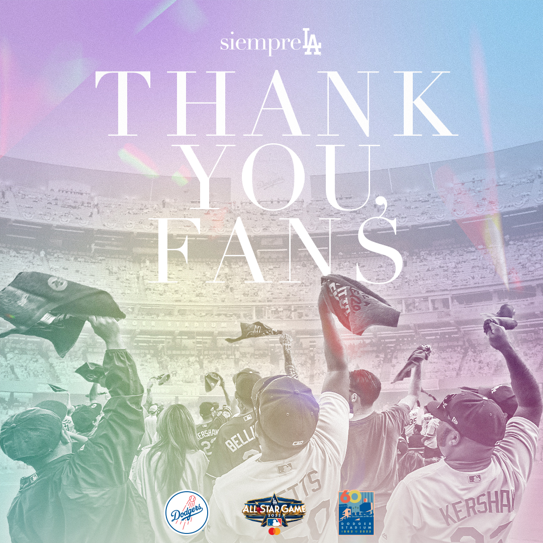 Thank you, fans.