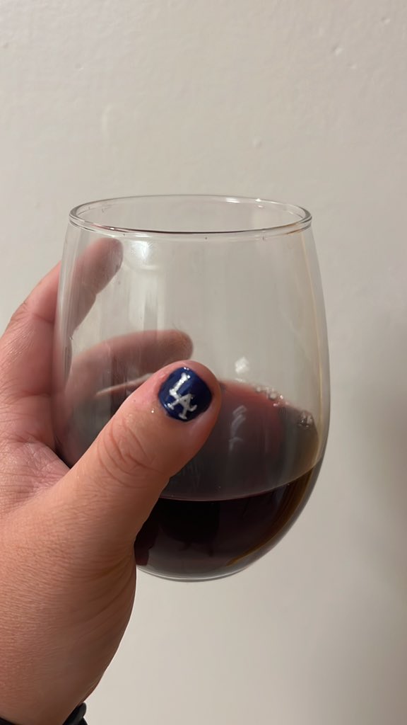 Cheers to an amazing season!#LADodgers 💙🤍💙🤍
