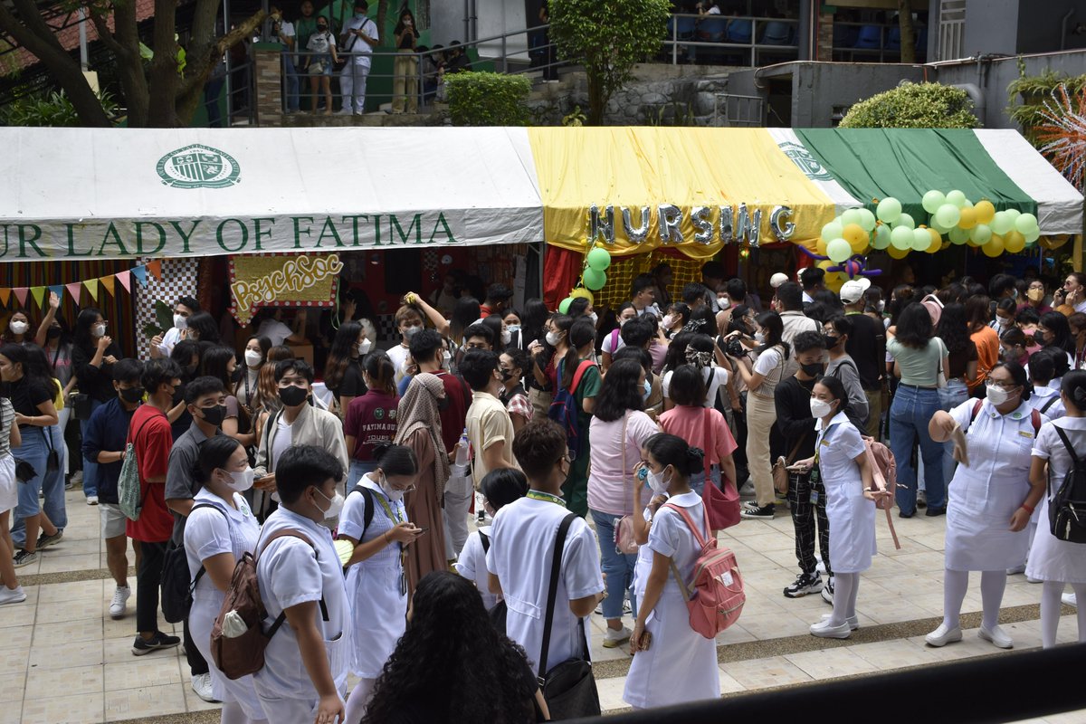 PsychSoc_OLFUQC's tweet photo. Check out the photographs and find yourselves. 👯 Thank you, Fatimanians! 😍

#OLFUQC
#PsychSoc
#Day1Wave2
#OrgFair2022 https://t.co/h3NFZirzhp