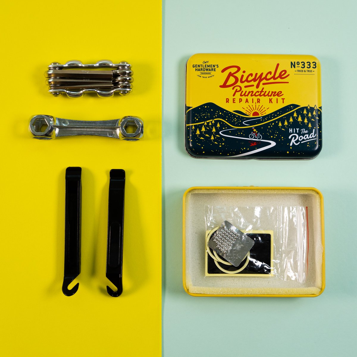 Always worried about having puncture in your bicycle? Stop worrying now and carry our handy Bicycle Puncture Repair Kit
Price السعر: 105.00 QAR ريال قطري
.
دائما قلق من وجود ثقب في دراجتك؟ توقف عن القلق الآن واحمل مجموعة أدوات إصلاح ثقب الدراجة