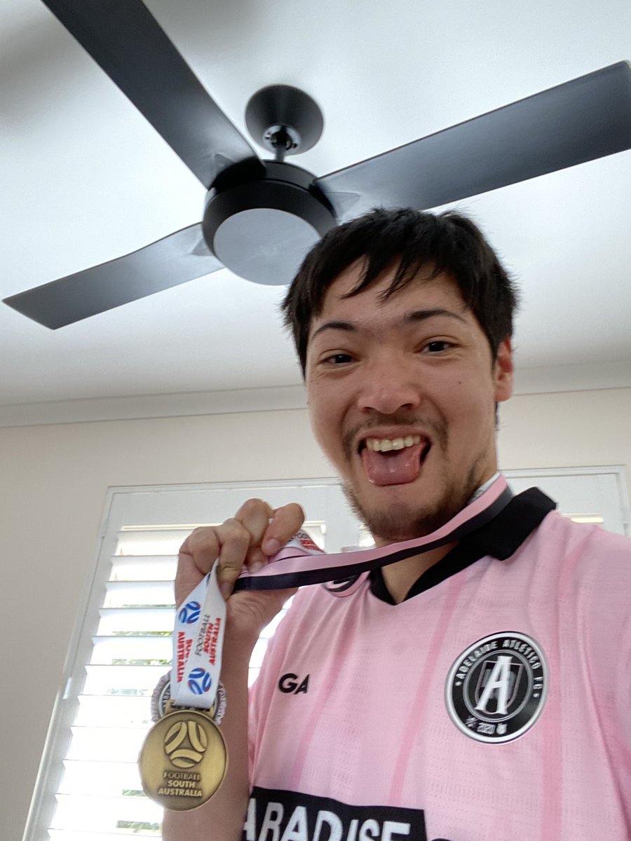 ThomasNg27's tweet photo. If you had told me a few years ago I’d be apart of a Football club called Adelaide Atletico, I wouldn’t have believed you. Let alone win a Grand Final, but here we are!! It’s great to be apart of a great club that’s also family! #AAFC #LetsJustPlay
WE WON THE GRANNY!! 🏆🏆🏆 https://t.co/oPfM1xzmGs
