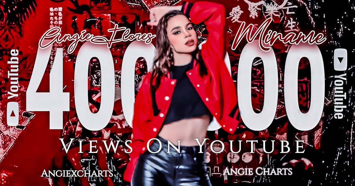 #Mirame de <a href="/Angiefloreshn/">Angie Flores 💙🎶💜</a> supera +400K Views en la plataforma de #YouTube

Escucha #Mirame de #AngieFlores  en la plataforma de #YouTube 👇🏻
youtu.be/_40us3N9xto