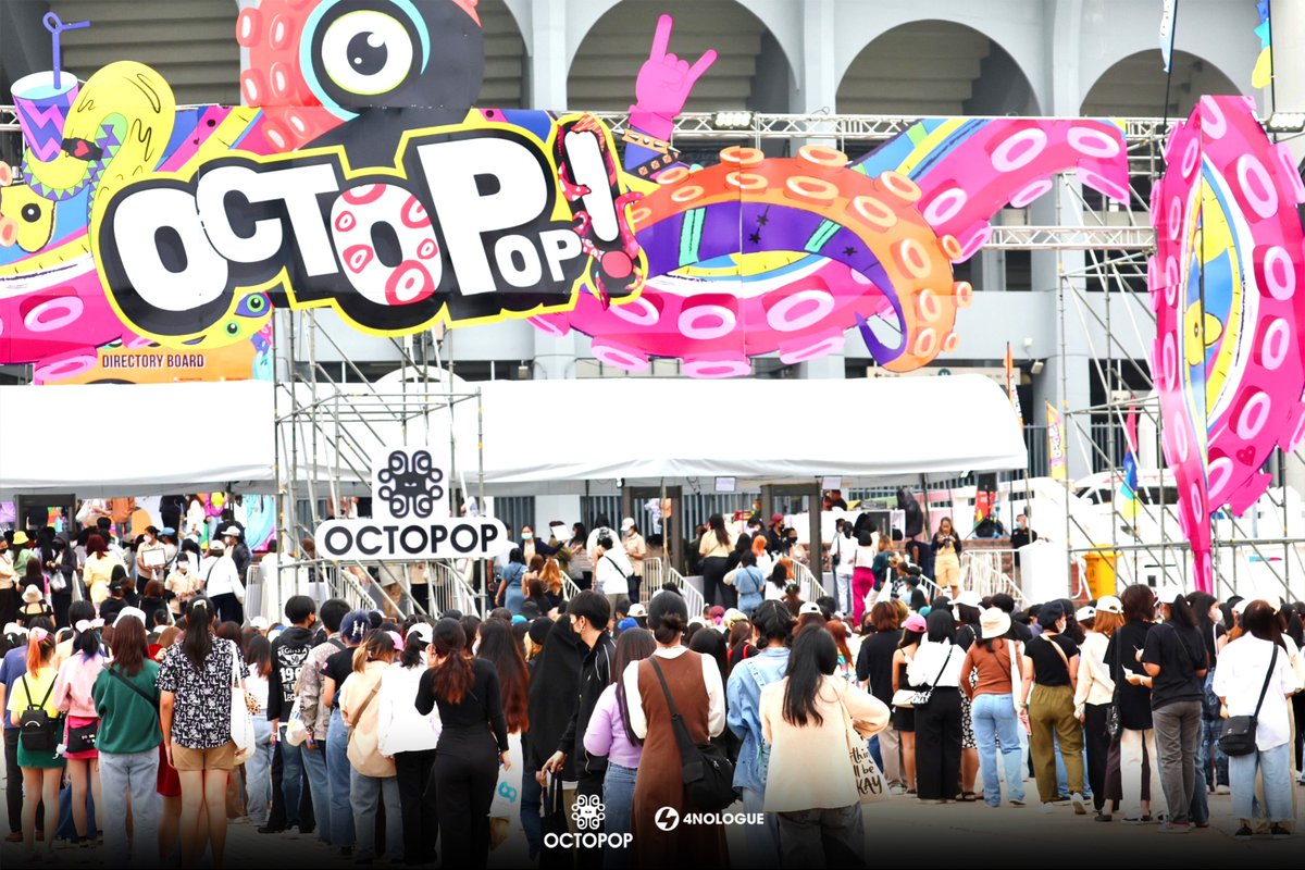 OCTOPOPFEST's tweet photo. แค่เริ่มก็ปังแล้วพี่หมึกจัด #OCTOYOUTH มาให้ชาว OCTOPIAN ได้สนุกทุกแนว🤩
กดบัตรตอนนี้ที่ @ThaiTicketMajor ทุกช่องทาง 🐙
👉 https://t.co/6Bjz8T8E2u
#OCTOPOP2022
#หมึกเดือนสิบ
#4NOLOGUE https://t.co/CBsxnA5XSZ