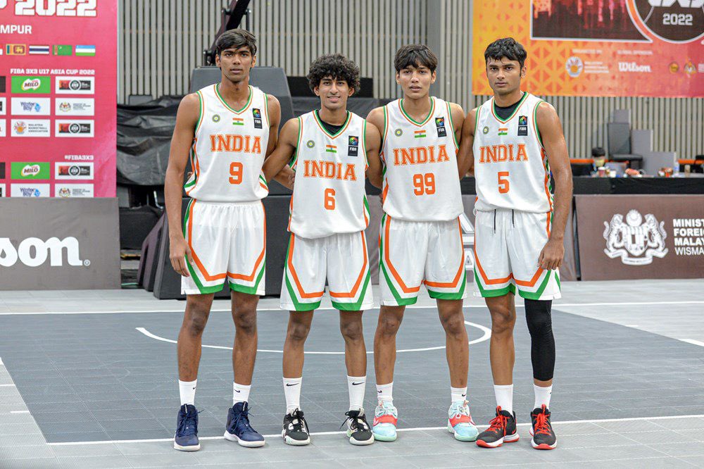 BFI_basketball's tweet photo. The Indian Young Cagers enters the Finals FIBA U17 3x3 Asia 2022

India Beat Chinese Taipei by 21-20

Final Game - India vs Japan at 1:25 PM

The link is https://t.co/Y8B2Bf1JTd https://t.co/kZIPIi8Ehm