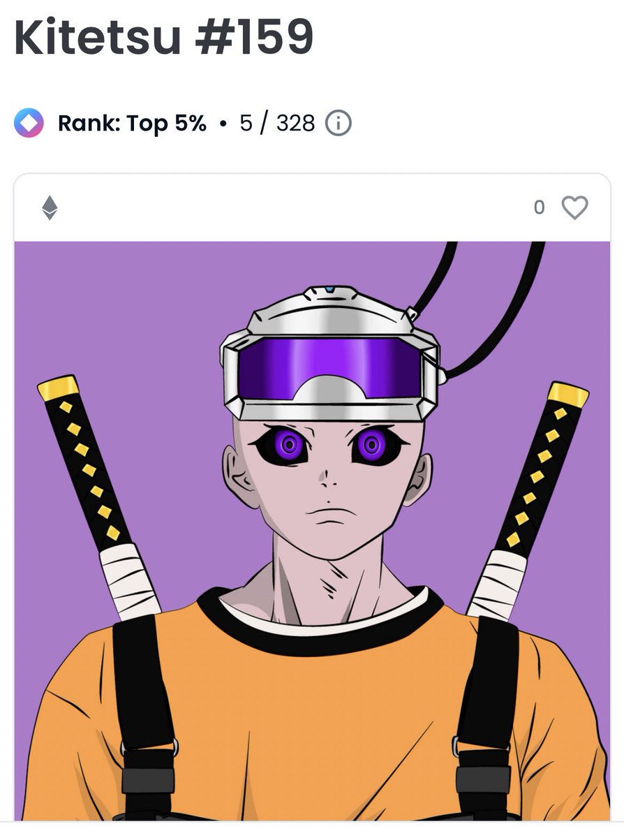 🚨 Check your Kitetsu rank now 🚨
(may change as mints happen)

MINT IN CONTRACT:
etherscan.io/address/0x969f…

#KitetsuNFT #NFTs #FreeMintAlert #FreeMint #NextDrop #nftcollectors