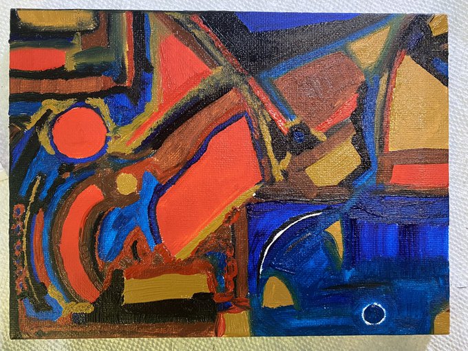 Random painting with oils https://t.co/jkBb1KQQgl