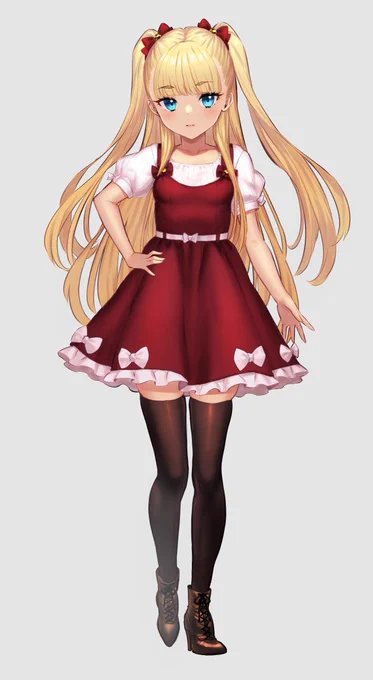 昔描いたロリキャラ。 
