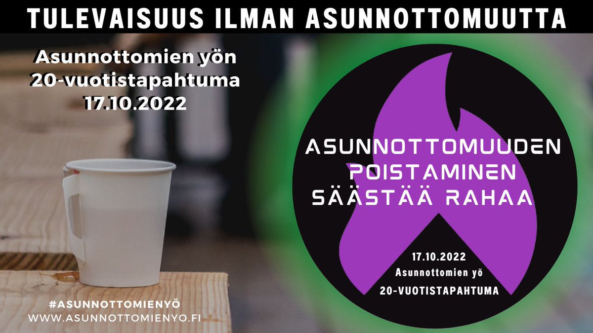 Asunnottomuuden poistamisen ei pitäisi olla rahasta kiinni, sillä yhden pitkäaikaisasunnottoman asuttaminen säästäisi yhteiskunnalta arviolta 15 000-20 000 euroa vuodessa. #asunnottomuus #asuntoensin