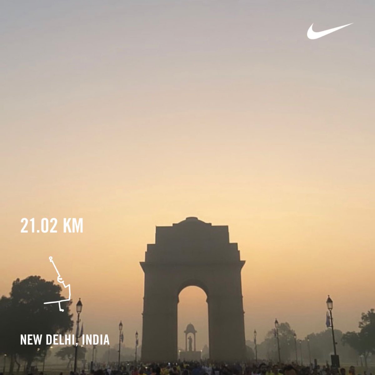 PurvikaSharma's tweet photo. Breakfast for winners!#DelhiHalfMarathon https://t.co/qMqhgg4yiA