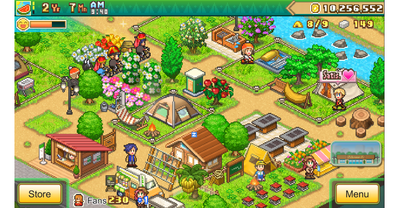 kairokun2010's tweet photo. Create and customize your own campground in this charming pixel art sim game.

Add to your wishlist.